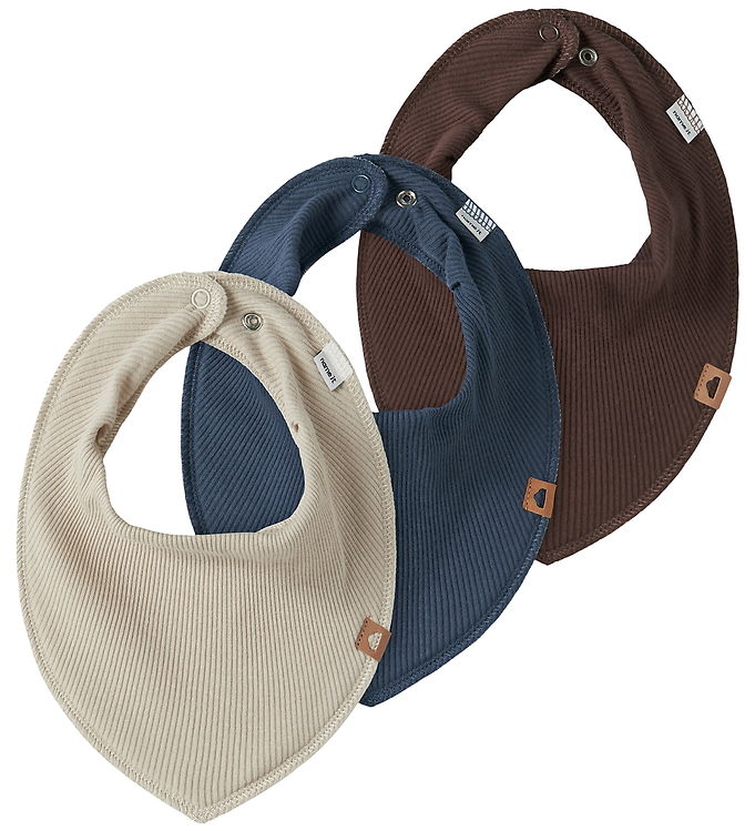 Name It Hagesmække - 3-pak - Rib - NbmYasim - French Roast/Peyot billede
