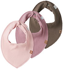 Name It Hagesmække - 3-pak - Rib - NbfYvette - Lotus/Lilas/Brown