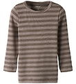 Name It T-shirt - Rib - Noos - NmnBanio - Morel/Satellite