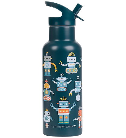 A Little Lovely Company Termoflaske - 500 ml - Robots