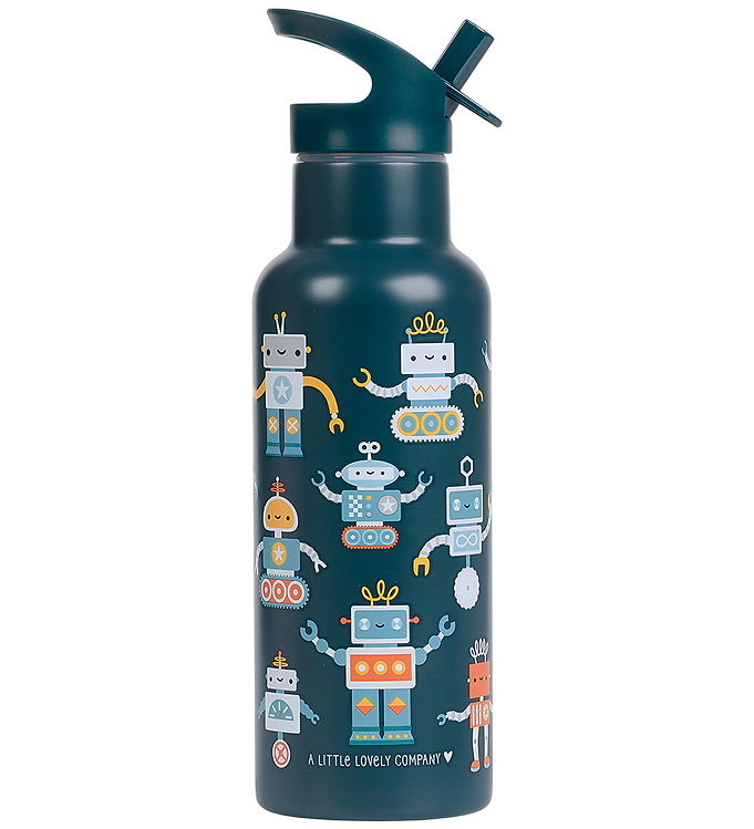 A Little Lovely Company Termoflaske - 500 ml - Robots