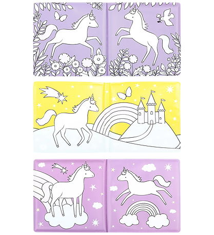 A Little Lovely Company Badebog - Farveskiftende - Unicorn Dream