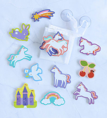 A Little Lovely Company Badelegetøj - 14 stk. - Unicorn Dreams