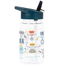 A Little Lovely Company Drikkedunk m. Sugerør - 450 ml - Robots
