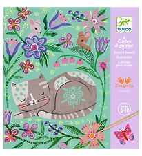 Djeco Skrabekort - 4 Stk. - Encounters Djeco Skrabekort - 4 Stk. - Encounters