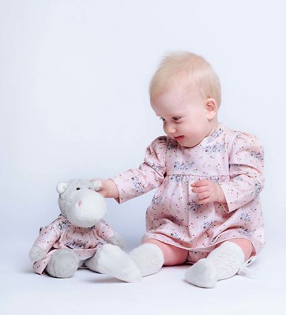 Hust and Claire Bodysuit w. Skirt l/s - Kanita - Peach Skin