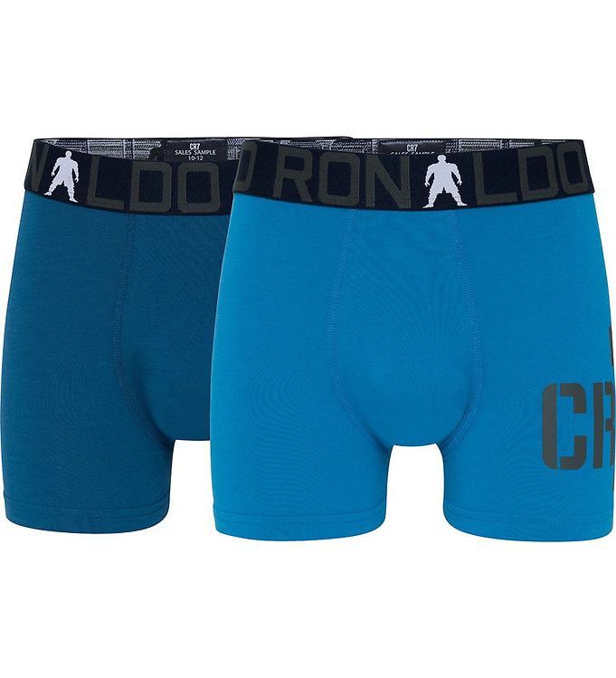 CR7 Boxershorts 2-pak Bambus - Blå