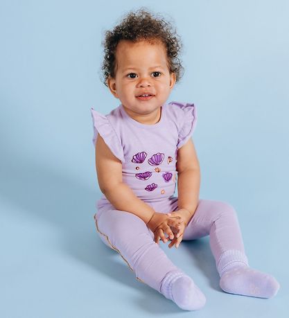 Soft Gallery Leggings - Paula Piping - Orchid Bloom Soft Gallery Leggings - Paula Piping - Orchid Bloom