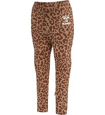 Hummel Leggings - hmlNomi - Beaver Fur Hummel Leggings - hmlNomi - Beaver Fur