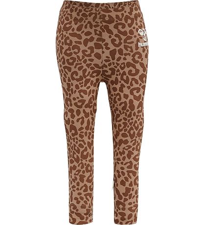 Hummel Leggings - hmlNomi - Beaver Fur Hummel Leggings - hmlNomi - Beaver Fur
