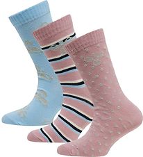 Hummel Strømper - 3-pak - hmlAlfie - Woodrose