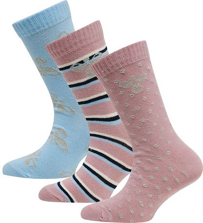 Hummel Strømper - 3-pak - hmlAlfie - Woodrose