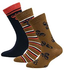 Hummel Strømper - 3-pak - hmlAlfie - Capulet Olive Hummel Strømper - 3-pak - hmlAlfie - Capulet Olive
