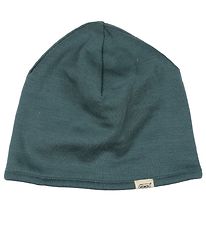 Bonnet Voksi - Laine - 2 Couches - Réversible - Sea Green/Mélang Bonnet Voksi - Laine - 2 Couches - Réversible - Sea Green/Mélang