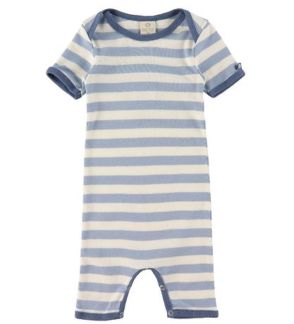 Smallstuff Sommerdragt - Striped - Denim/White Smallstuff Sommerdragt - Striped - Denim/White