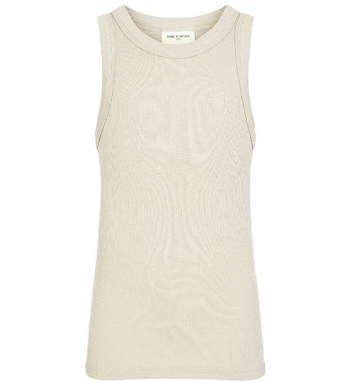 Sofie Schnoor Rib Tanktop - Antique White