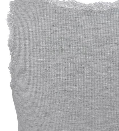 Petit by Sofie Schnoor Top - Rib - Grey Melange