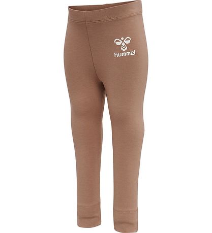 Hummel Leggings - hmlMaule - Beaver Fur Hummel Leggings - hmlMaule - Beaver Fur