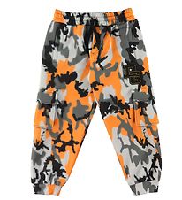 Dolce & Gabbana Bukser - Reborn To Live - Orange/Grå Camouflage Dolce & Gabbana Bukser - Reborn To Live - Orange/Grå Camouflage