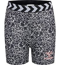 Hummel Shorts - hmlMimmi - Sort/Hvid Hummel Shorts - hmlMimmi - Sort/Hvid