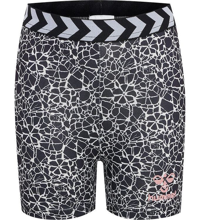 Hummel Shorts - hmlMimmi - Sort/Hvid