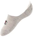 Champion Footies - 2-pak - Gråmeleret m. Logo