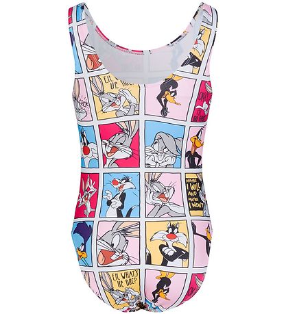 Fila Badedragt - Lebork - Lilac Sachet m. Looney Tunes Fila Badedragt - Lebork - Lilac Sachet m. Looney Tunes
