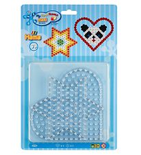 Hama Maxi Perleplader - 2 stk. - Stjerne/Hjerte Hama Maxi Perleplader - 2 stk. - Stjerne/Hjerte
