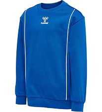 Hummel Sweatshirt - HmlDitmer - Lapis Blue Hummel Sweatshirt - HmlDitmer - Lapis Blue