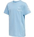 Hummel T-shirt - hmlOptimism - Blå