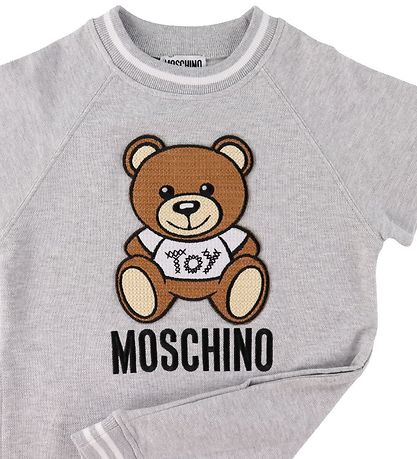 Moschino Kjole - Grå m. Logo
