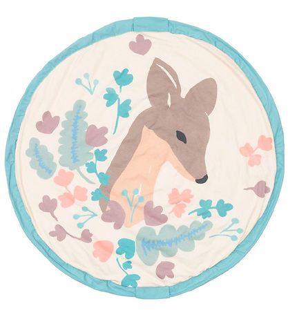 Play&Go Legetøjstæppe - Soft - Ø120 - Deer