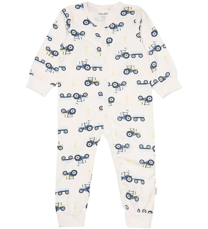 CeLaVi Baby Natdragt - Sea Salt - 60