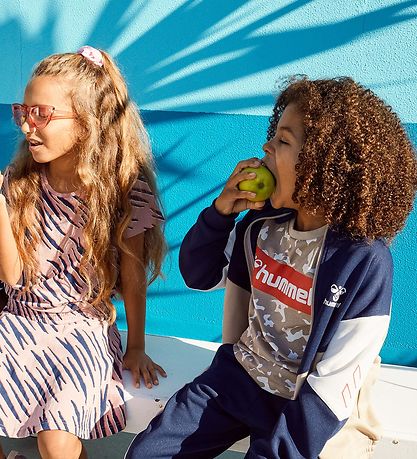 Hummel T-shirt - hmlCarter - Beige Camo