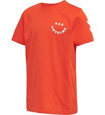 Hummel T-shirt - hmlOptimism - Orange Hummel T-shirt - hmlOptimism - Orange