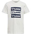 Hummel T-shirt - hmlKarlo - Marshmallow