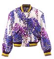 Dolce & Gabbana Cardigan - Renaissance - Hvid/Lilla m. Blomster Dolce & Gabbana Cardigan - Renaissance - Hvid/Lilla m. Blomster