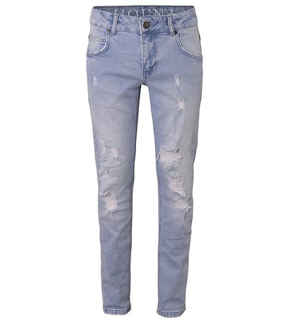 Hound Jeans - Straight w.Holes - Light Denim