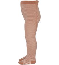 MP Tights w. Stripes - Viggie - Tawny Brown