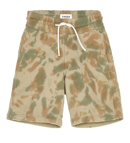 Finger In The Nose Sweatshorts - Dunk - Khaki Tie & Dye Finger In The Nose Sweatshorts - Dunk - Khaki Tie & Dye