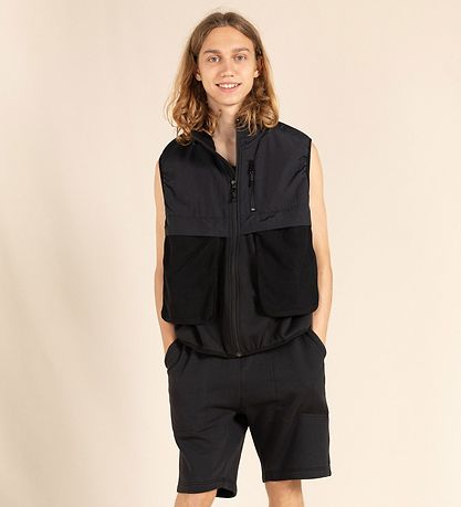 Finger In The Nose Dynevest m. Fleece - Kopter - Ash Black Finger In The Nose Dynevest m. Fleece - Kopter - Ash Black