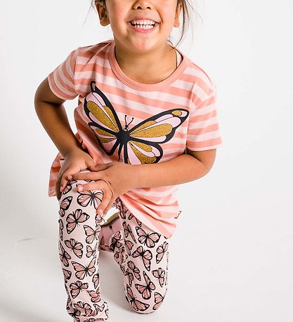 DYR Leggings - Cheetah - Powder Peach