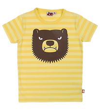 DYR T-shirt - Growl - Bright Yellow