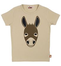DYR T-shirt - Growl - Beige