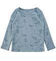 Soft Gallery Bluse - SGBaby Bella - Paper Plane - Dusty Blue Soft Gallery Bluse - SGBaby Bella - Paper Plane - Dusty Blue