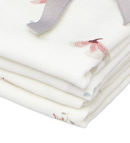 Cam Cam Vaskeklude - 4-pak - Mix Poppies - Windflower Creme Cam Cam Vaskeklude - 4-pak - Mix Poppies - Windflower Creme