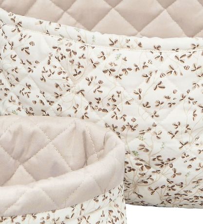 Cam Cam Opbevaringskurv - 2-pak - 22x15/24x17 cm - Quilted - Lie Cam Cam Opbevaringskurv - 2-pak - 22x15/24x17 cm - Quilted - Lie