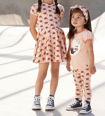 Freds World T-shirt - Hello Cats - Rose Cream Freds World T-shirt - Hello Cats - Rose Cream