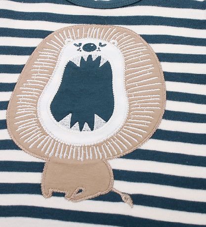 Freds World T-shirt - Animal Stripe - Midnight