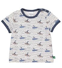 Freds World T-shirt - Submarine - Buttercream Freds World T-shirt - Submarine - Buttercream